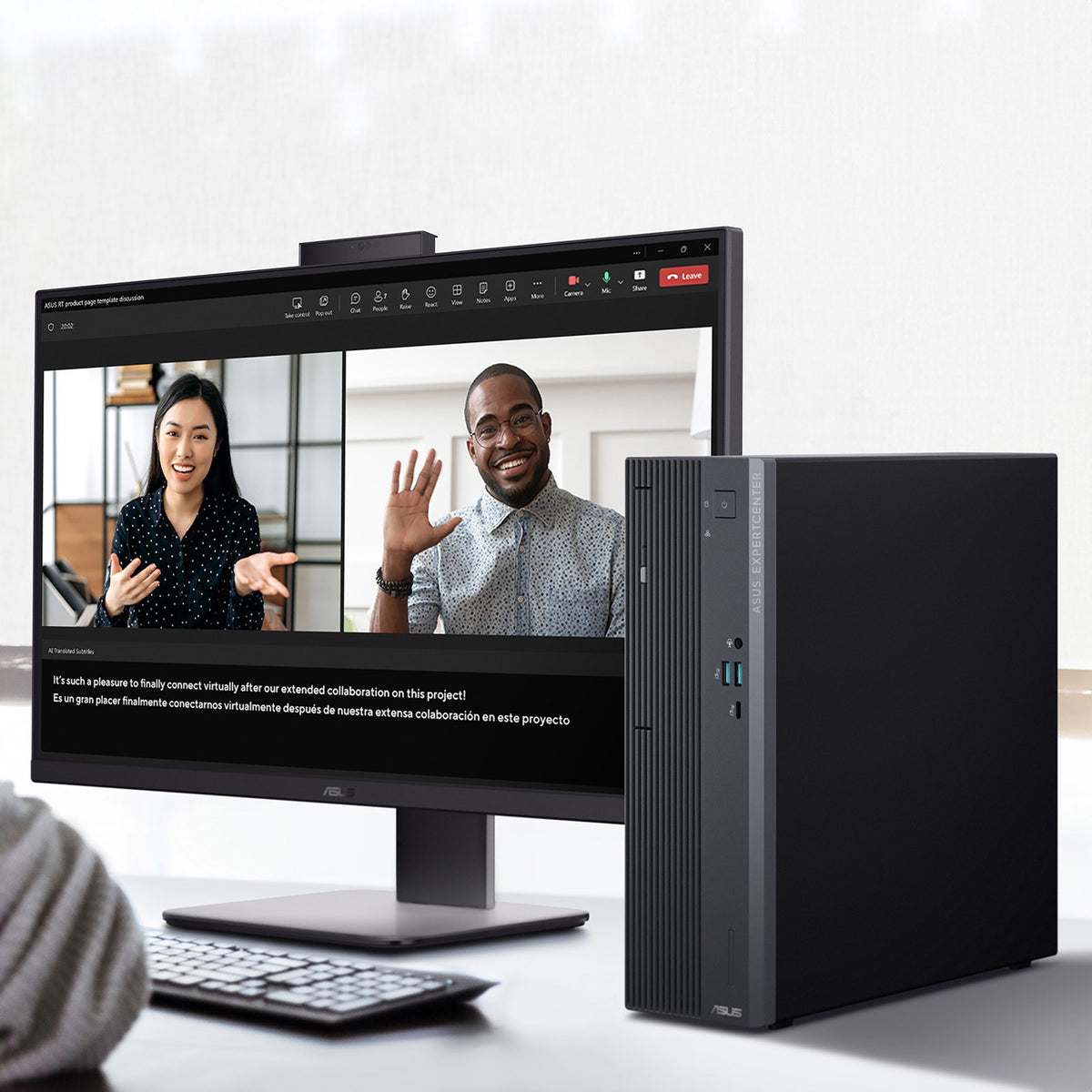 ASUS ExpertCenter P500 SFF Desktop PC – Intel Core 7 240H, 16GB RAM, 512GB SSD, Windows 11 Pro
