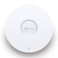 TP-LINK (EAP653) AX3000 Dual Band Ceiling Mount Wi-Fi 6 Access Point, PoE+, Omada Mesh, Ultra Slim Design