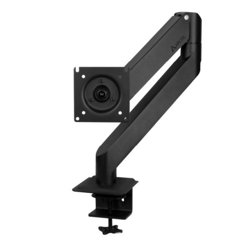 ARCTIC X1-3D Single Gas Spring Monitor Arm, Up to 40" Monitors / 43" Ultrawide, 180Â° Swivel, 360Â° Rotation