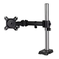 ARCTIC Z1 Gen 3 Single Monitor Arm with 4-Port USB 2.0 Hub, up to 43" Monitors / 49" Ultrawide, 180Â° Swivel, 360Â° Rotation