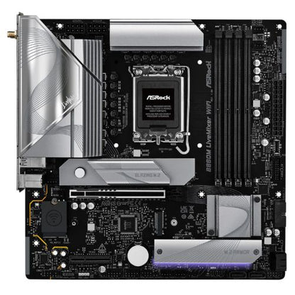 Asrock B860M LIVEMIXER WIFI, Intel B860, 1851, Micro ATX, 4 DDR5, HDMI, TB4, Wi-Fi 6E, 2.5G LAN, RGB, 3x M.2