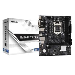 Asrock H510M-HDV/M.2 SE, Intel H510, 1200, Micro ATX, 2 DDR4, VGA, DVI, HDMI, M.2