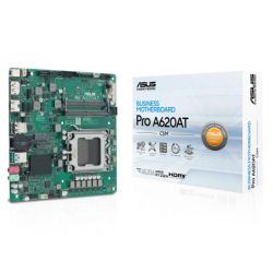 Asus PRO A620AT-CSM - Corporate Stable Model, AMD A620A, AM5, Thin Mini ITX, 2 DDR5, HDMI, DP, LVDS, 19v DC in, 1x M.2