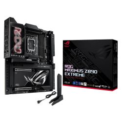 Asus ROG MAXIMUS Z890 EXTREME, Intel Z890, 1851, EATX, 4 DDR5, HDMI, 2 TB5, Wi-Fi 7, 10G & 2.5G LAN, ROG Q-DIMM.2 Card, LCD Screen, 6x M.2