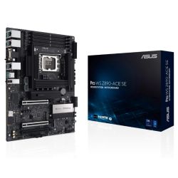 Asus PRO WS Z890-ACE SE, Workstation, Intel Z890, 1851, ATX, 4 DDR5, VGA, HDMI, TB4, 10G & 2.5G LAN, Onboard BMC, 4x M.2