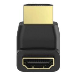 Hama High-Speed HDMI 90Â° Angle Adapter - Male to Female
