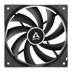 ARCTIC F12 12cm PWM PST Case Fan w/ Cable Splitter, Black, Fluid Dynamic, 230-1350 RPM