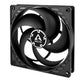 ARCTIC P14 14cm Pressure Optimised PWM PST Case Fan w/ Cable Splitter, Black, Fluid Dynamic, 200-1700 RPM