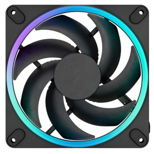 Fractal Design Momentum 14 ARGB 14cm PWM Case Fan, 20 LEDs, FDB Bearing, 350-1800RPM, 8-pin Connector, Black