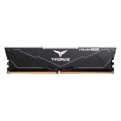 Team T-Force Vulcan 32GB, DDR5, 6000MHz, CL38, ECC, AMD EXPO & Intel XMP 3.0, PMIC, DIMM Memory, Black