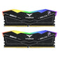Team T-Force Delta RGB 48GB Kit (2 x 24GB), DDR5, 8000MHz (PC5-6400), CL38, ECC, AMD EXPO & XMP 3.0, PMIC, DIMM Memory, Black