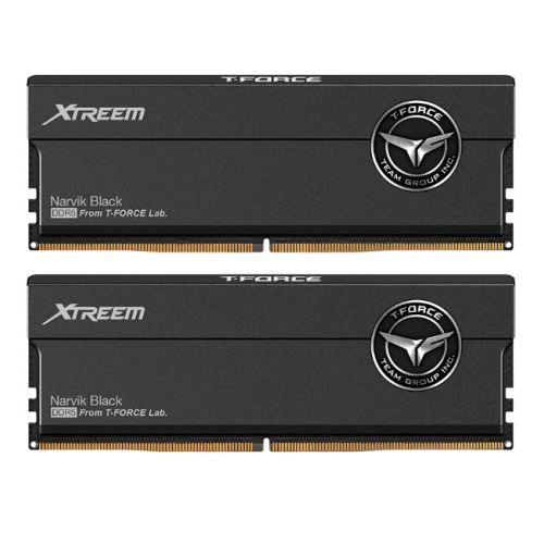 Team T-Force Xtreem 48GB Kit (2 x 24GB), DDR5, 8000MHz (PC5-64000), CL38, ECC, AMD EXPO & Intel XMP 3.0, PMIC, DIMM Memory, Black