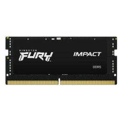 Kingston Fury Impact 32GB, DDR5, 5600MHz (PC5-44800), CL40, 1.1V, Intel XMP 3.0, SODIMM Memory