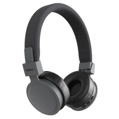 Hama (Freedom Lit III) Bluetooth Headset w/ Mic, 3.5mm Jack/USB-C, Foldable, Up to 15hrs Battery, Black