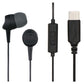 Hama (Sea II) In-Ear Earset, USB-C, Inline Microphone, Answer Button, Cable Kink Protection