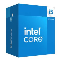 Intel Core i5-14500 CPU, 1700, Up to 5.0GHz, 14-Core, 65W (154W Turbo), 10nm, 24MB Cache, Raptor Lake Refresh