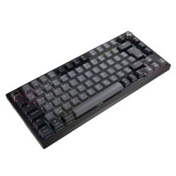 Corsair K65 PLUS Wireless Compact 75% Mechanical RGB Gaming Keyboard, Wireless/Btooth/USB, MLX Red Linear Switches, Sound Dampening, Black
