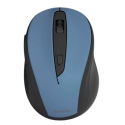 Hama MW-400 V2 Compact Wireless Optical Mouse, 6 Buttons, 800-1600 DPI, Black/Blue