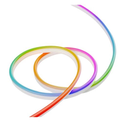 Nanoleaf Matter Smart Multicolour ARGB Rope Light, 5 Metre, Easy to Shape, Mounting Clips, Reacts to Sound & Music, Inline Controller, Indoor