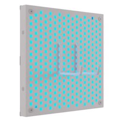 Nanoleaf Blocks Light Pegboard Add-on Kit (1-Panel), Stainless Steel, 2 Sturdy Metal Hooks *Expansion Kit Only*