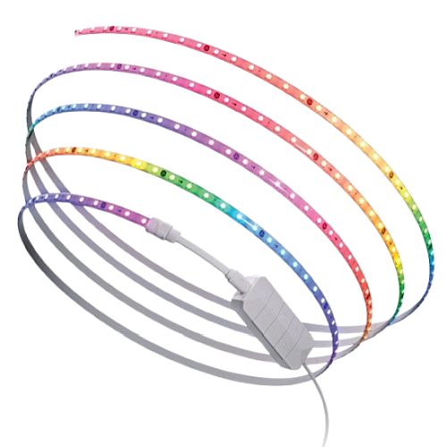 Nanoleaf Matter Smart Addressable Multicolour HD Lightstrip, 5 Metre, 300 ARGB LEDs, 16M+ Colours, Screen Mirror/Music Reaction, Flexible & Trimmable, Indoor