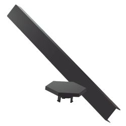 Nanoleaf Lines 60 Degrees Skins (9-Skins), Matte Black, Snap-On Covers for 60 Degree Lines Only