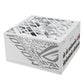 Asus ROG Strix 1000W Platinum White Edition PSU, Fully Modular, 80+ Platinum, ATX 3.1, PCIe 5.0, GaN MOSFET, Intelligent Voltage Stabilizer