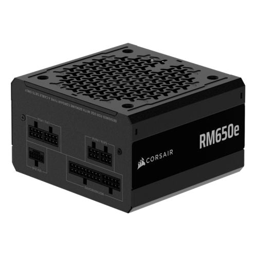 Corsair 650W RMe Series RM650e PSU, Fully Modular, Low-Noise, Cybenetics Gold, Zero RPM Mode, ATX 3.1, PCIe 5.1