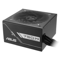 Asus Prime 750W Bronze PSU, Double Ball Bearing Fan, Fully Wired, 80+ Bronze, Etched Cables, Black
