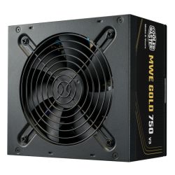 Cooler Master 750W MWE Gold V3 ATX 3.1 PSU, Fully Wired, HDB Bearing Fan, 80+ Gold