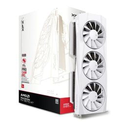 XFX RX9070 XT Quicksilver White Gaming Edition, PCIe5, 16GB DDR6, HDMI, 3 DP, 2970MHz Clock