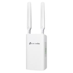 TP-LINK (ER703WP-4G-OUTDOOR) Omada 4G+ Cat6 AX3000 Wi-Fi 6 Outdoor/Indoor Gateway, 3x GB WAN/LAN (2x PoE Out, 1x PoE In)