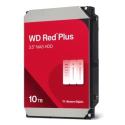 WD 3.5", 10TB, SATA3, Red Plus NAS Hard Drive, 7200RPM, 512MB Cache, OEM
