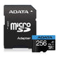 ADATA 256GB Premier MicroSDXC Card with SD Adapter, UHS-I Class 10, A1 App Performance, 85MB/s