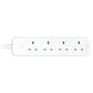 TP-LINK (TAPO P304M) Smart Wi-Fi Power Strip, 4 Outlets, App/Voice Control, Surge Protection, Energy Monitoring, Matter Certified