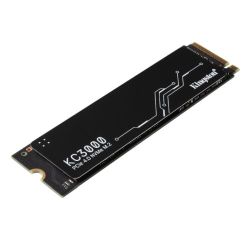 Kingston 2TB KC3000 M.2 NVMe Gen4 SSD, M.2 2280, PCIe4, 3D TLC NAND, R/W 7000/7000 MB/s, 1M/1M IOPS, Aluminium Heatspreader