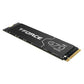 Team 2TB T-Force G70 Pro M.2 NVMe Gen4 SSD, M.2 2280, PCIe4, 3D NAND, R/W 7400/6800 MB/s, Graphene Heatsink