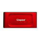 Kingston XS1000 2TB Pocket Size External SSD, USB 3.2 Gen2 Type-A, Red