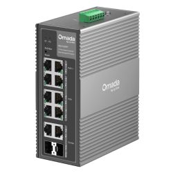 TP-LINK (IES210GPP) Omada 10-Port Gigabit Industrial Easy Managed Switch with 6-Port PoE+ and 2-Port PoE++, 2x Combo RJ45/SFP, IP40 Aluminium Casing
