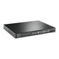 TP-LINK (SG3428XMP) JetStream 24-Port Gigabit & 4-Port 10GE SFP+ L2+ Managed Switch with 24-Port PoE+, Rackmountable