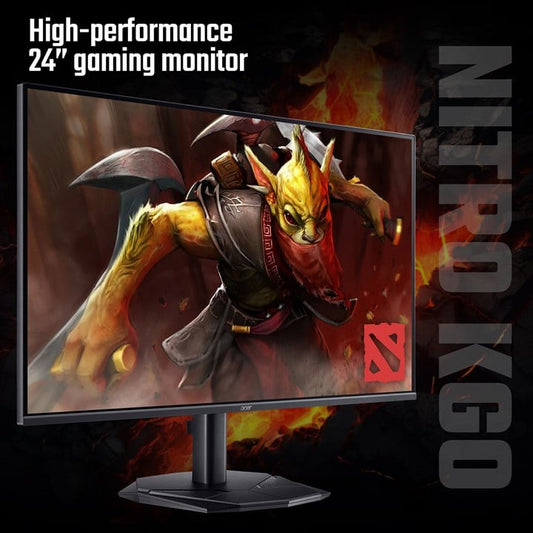 Acer Nitro KG240YW3 24" Full HD IPS Gaming Monitor – 240Hz, FreeSync Premium