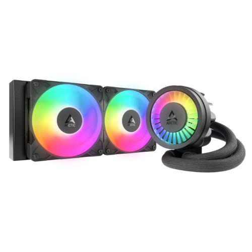 ARCTIC Liquid Freezer III Pro A-RGB 240mm Liquid CPU Cooler, P12 Pro PWM Fans & PWM Controlled Pump, Black