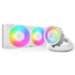 ARCTIC Liquid Freezer III Pro A-RGB 280mm Liquid CPU Cooler, P14 Pro PWM Fans & PWM Controlled Pump, White