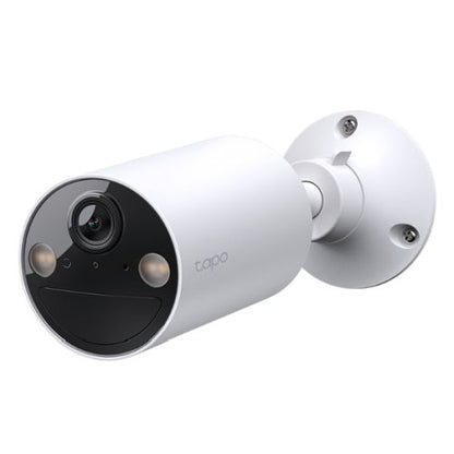 TP-LINK (TAPO C410) Smart Battery-Powered 2K Indoor/Outdoor Security Camera, 6400mAh Battery, Colour Night Vision, AI Detection, Alarms, 2-Way Audio, No Hub Required