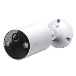TP-LINK (TAPO C410) Smart Battery-Powered 2K Indoor/Outdoor Security Camera, 6400mAh Battery, Colour Night Vision, AI Detection, Alarms, 2-Way Audio, No Hub Required